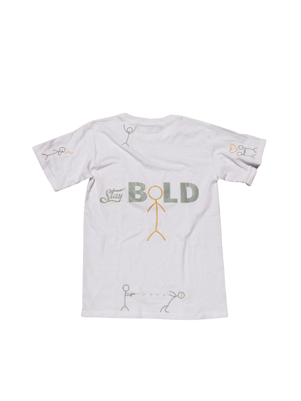 Camiseta StayBold blanca