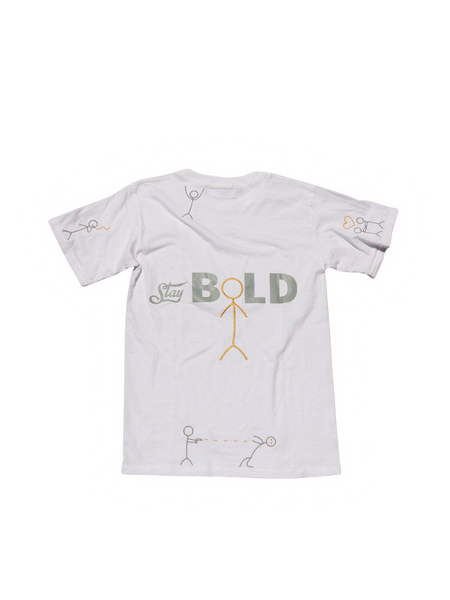 Camiseta StayBold blanca
