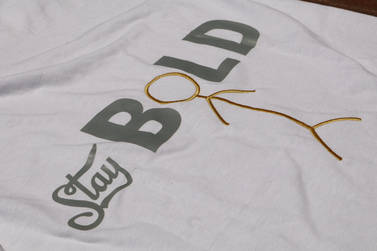 Camiseta StayBold blanca